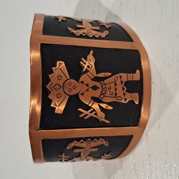 Vintage solid copper bracelet - Picture 1 of 5